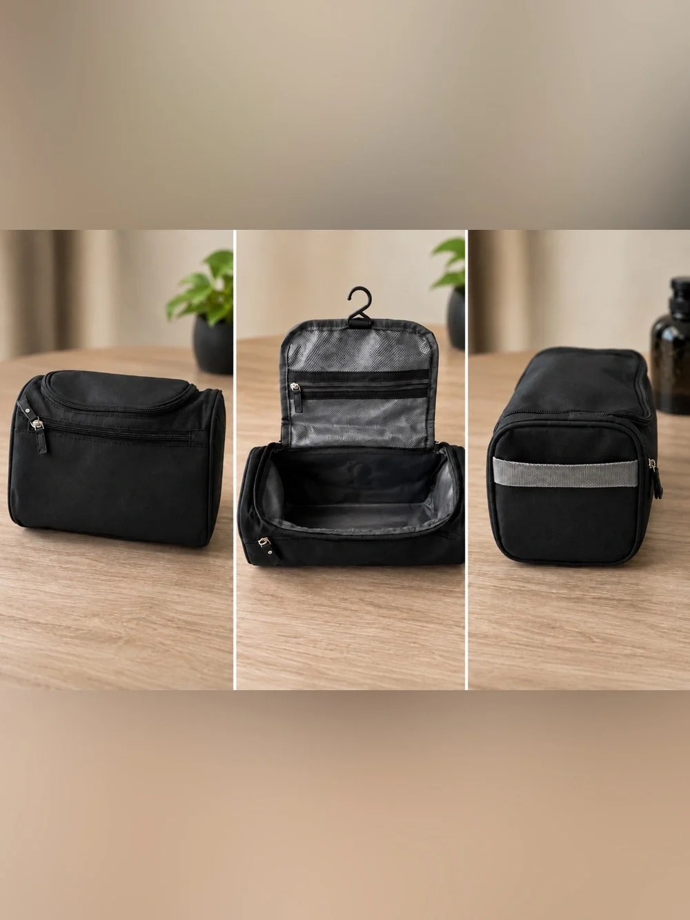 Jimmy Choo Black Nylon Weekend Bag and Samples